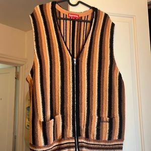 Supreme Zipper Sweater Vest